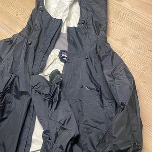 Patagonia Rain Jacket, Grey Medium
